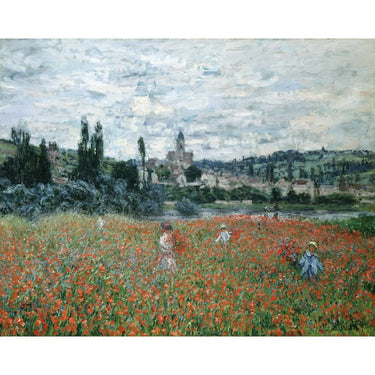 Poppy Field Canvas Claude Monet